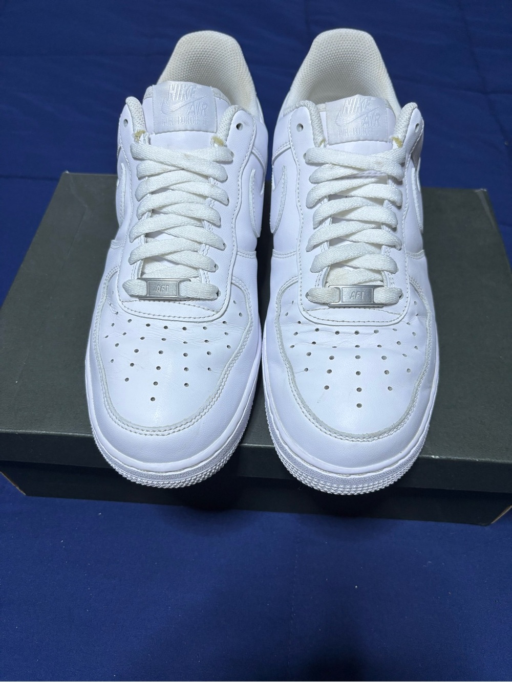 Nike Air Force 1 ‘07 Triple White Size 9